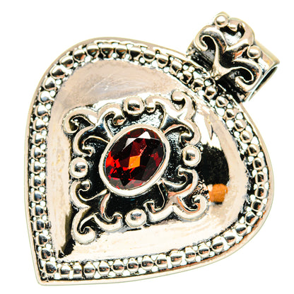 Garnet Pendants handcrafted by Ana Silver Co - PD20492
