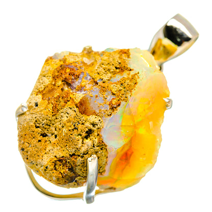 Ethiopian Opal Pendants handcrafted by Ana Silver Co - PD20502