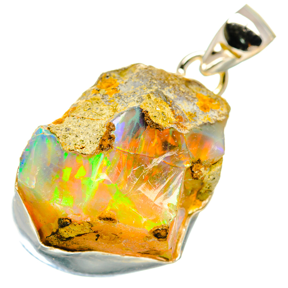 Ethiopian Opal Pendants handcrafted by Ana Silver Co - PD20503