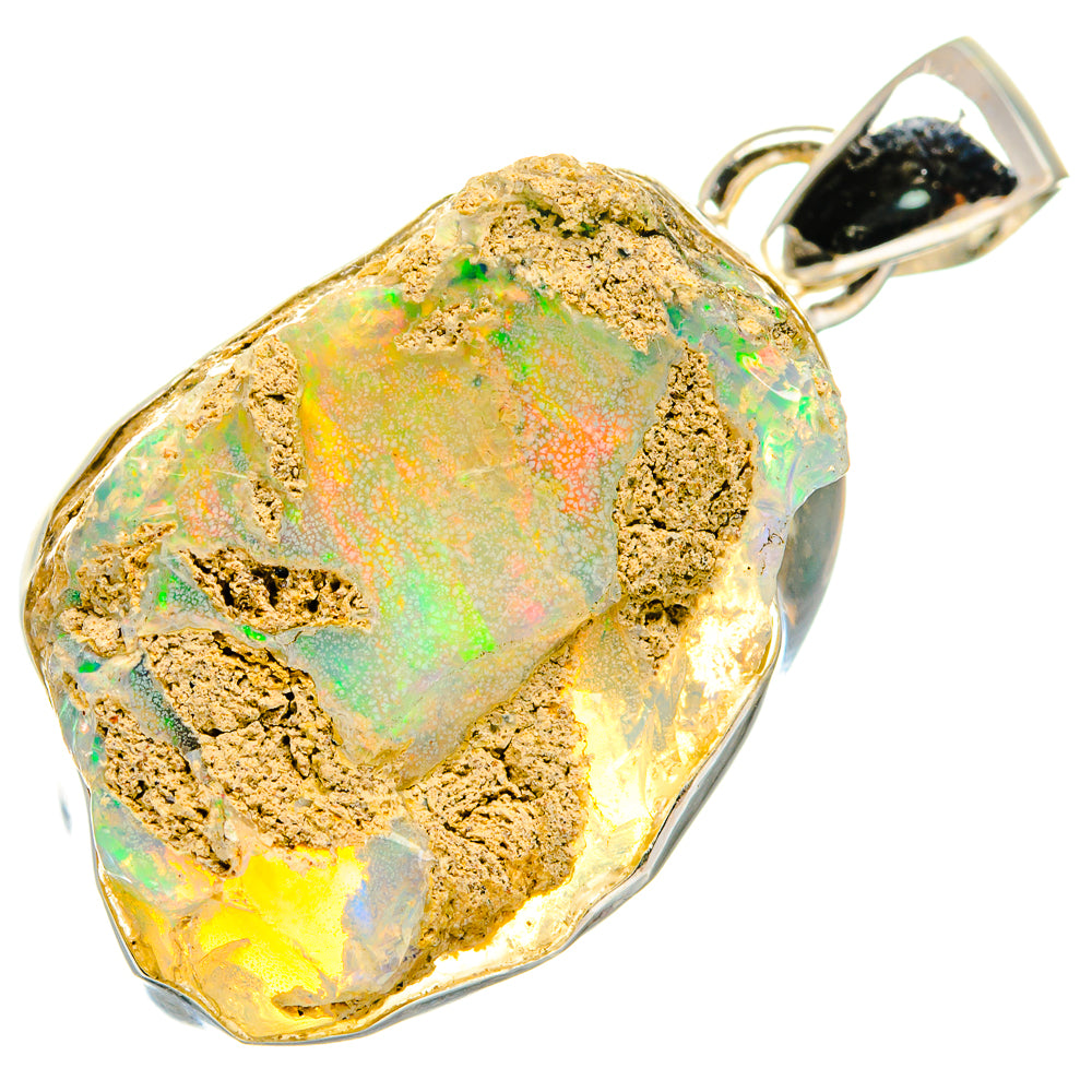 Ethiopian Opal Pendants handcrafted by Ana Silver Co - PD20504
