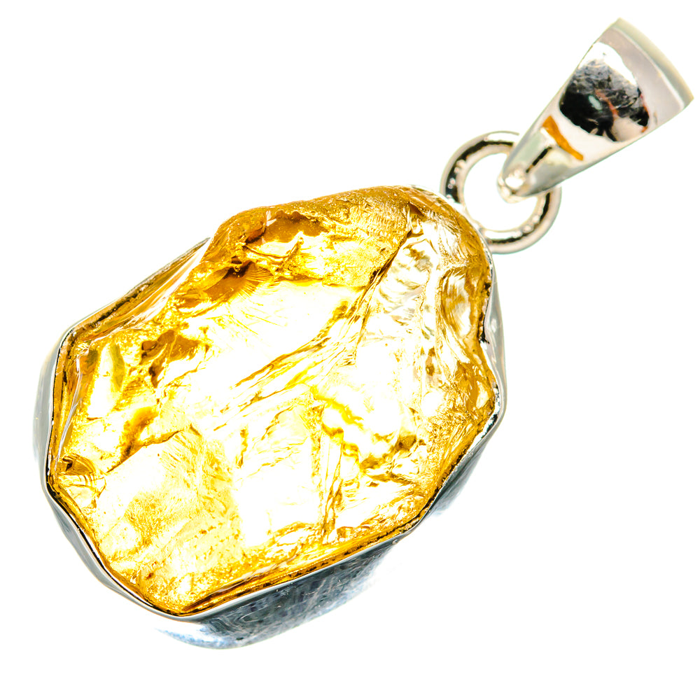 Citrine Pendants handcrafted by Ana Silver Co - PD20507