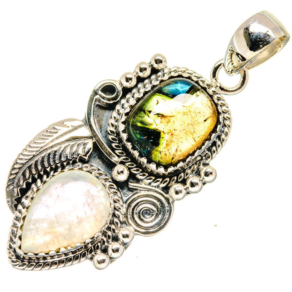 Labradorite Pendants handcrafted by Ana Silver Co - PD20541