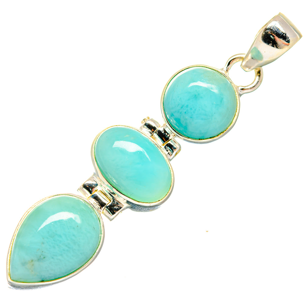 Larimar Pendants handcrafted by Ana Silver Co - PD20550 - Photo 2