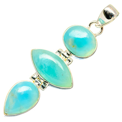 Larimar Pendants handcrafted by Ana Silver Co - PD20552