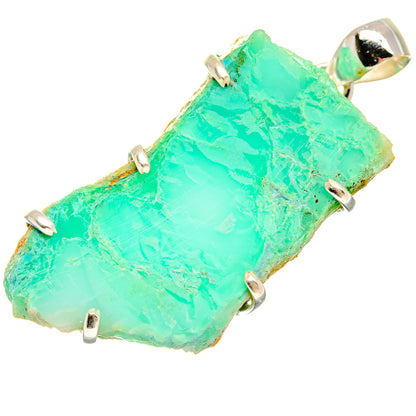 Chrysoprase Pendants handcrafted by Ana Silver Co - PD20578