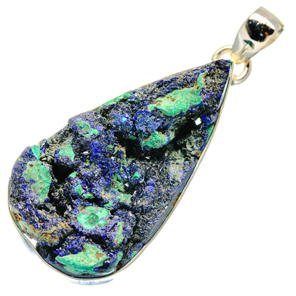 Azurite Pendants handcrafted by Ana Silver Co - PD20581