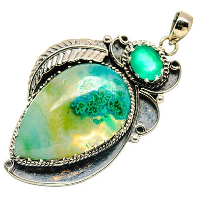 Ocean Jasper Pendants handcrafted by Ana Silver Co - PD20583