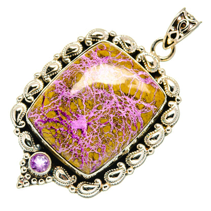 Stichtite Pendants handcrafted by Ana Silver Co - PD20584