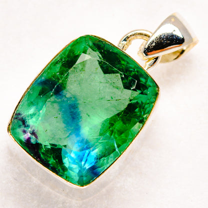 Green Fluorite Pendants handcrafted by Ana Silver Co - PD20596