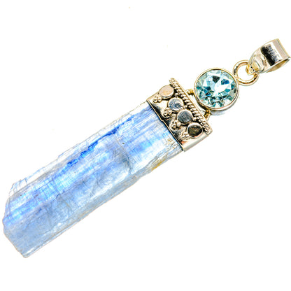 Kyanite Pendants handcrafted by Ana Silver Co - PD20610