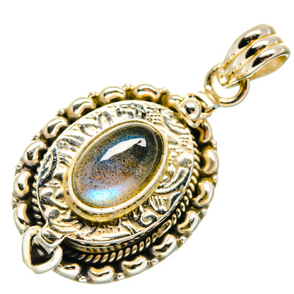 Labradorite Pendants handcrafted by Ana Silver Co - PD20619