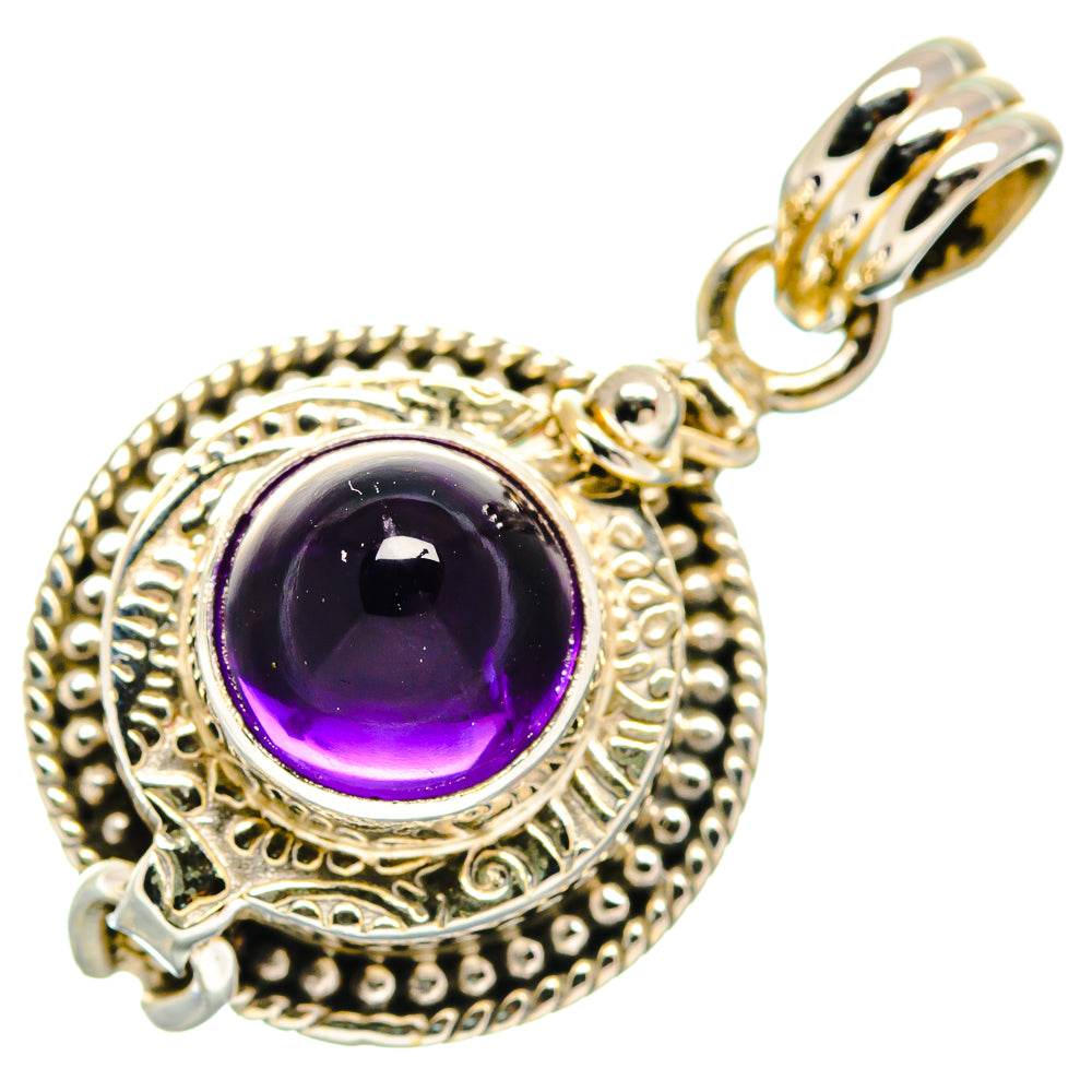 Amethyst Pendants handcrafted by Ana Silver Co - PD20623
