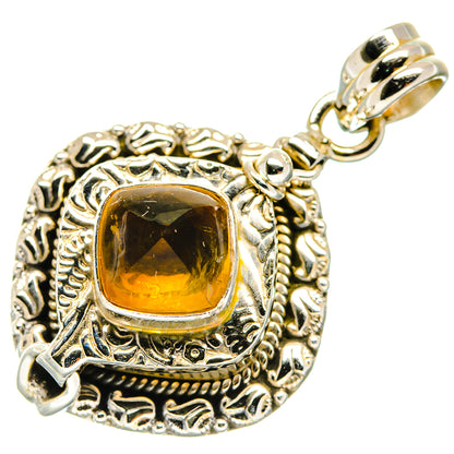 Citrine Pendants handcrafted by Ana Silver Co - PD20624