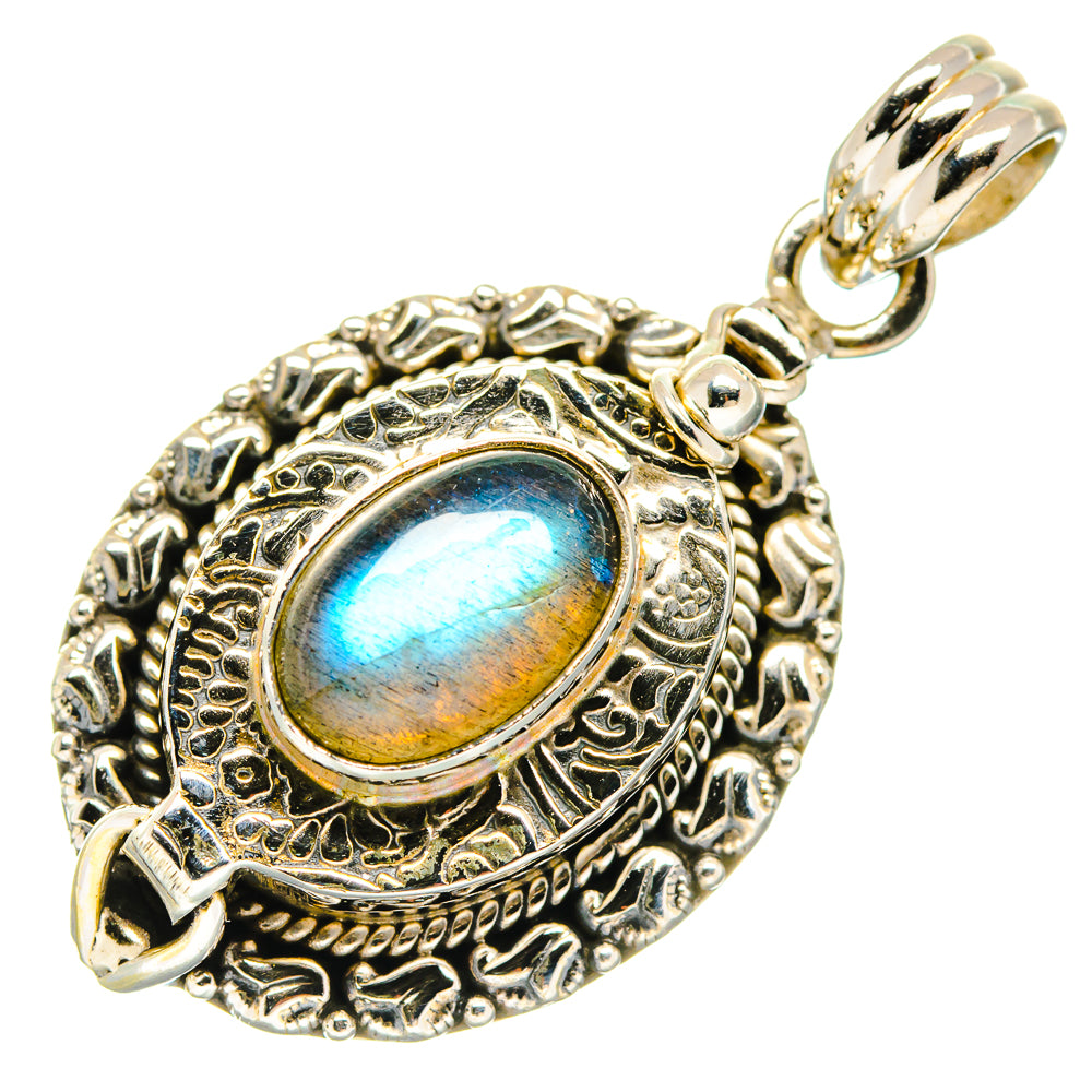 Labradorite Pendants handcrafted by Ana Silver Co - PD20628