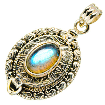 Labradorite Pendants handcrafted by Ana Silver Co - PD20628