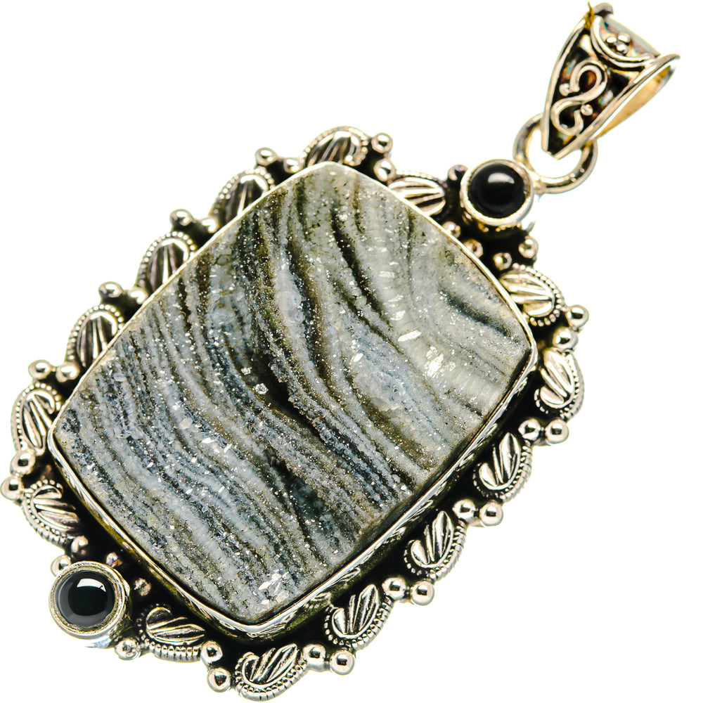 Desert Druzy Pendants handcrafted by Ana Silver Co - PD20645
