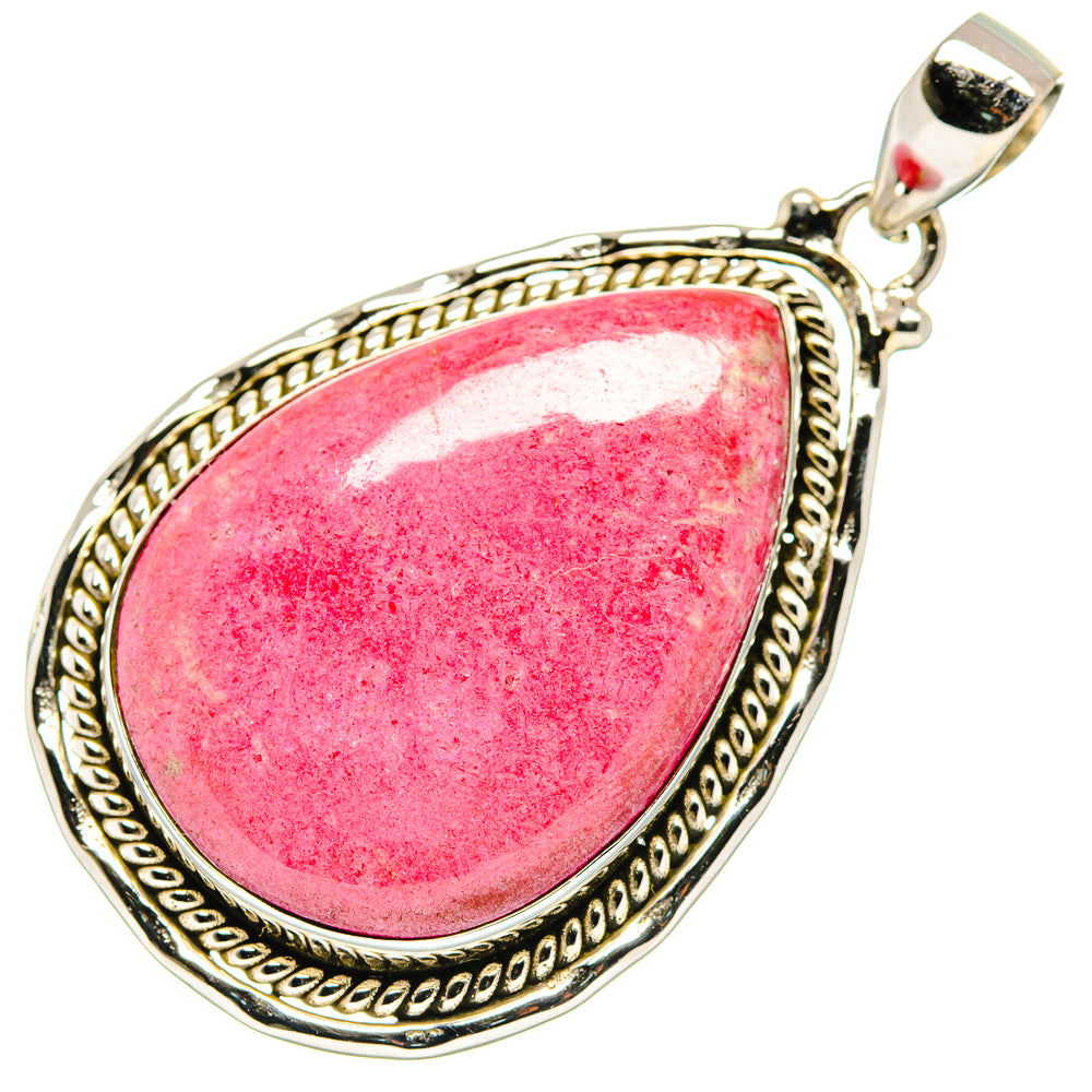 Rhodochrosite Pendants handcrafted by Ana Silver Co - PD20656