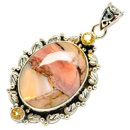 Butterfly Jasper Pendants handcrafted by Ana Silver Co - PD20657