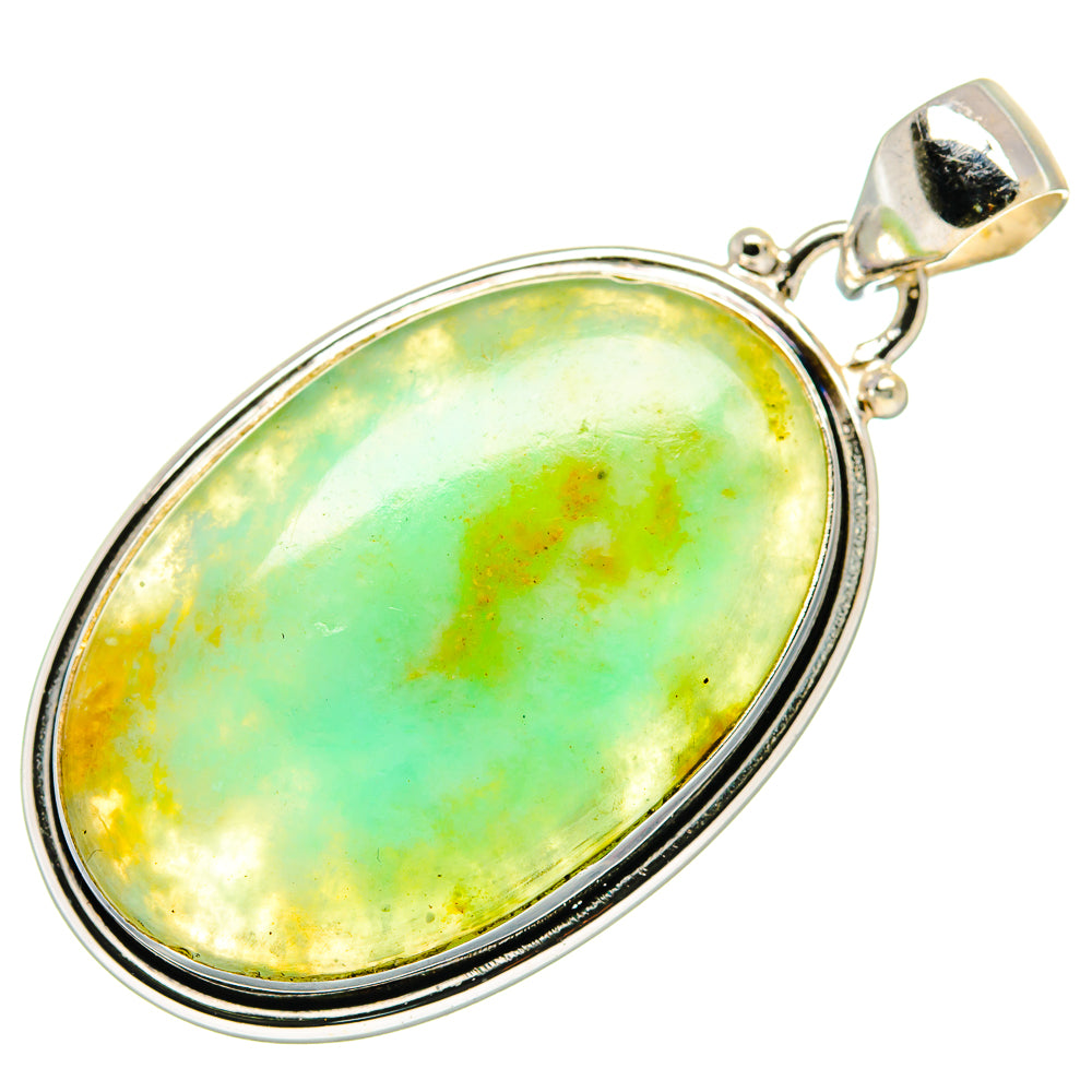 Peruvian Opal Pendants handcrafted by Ana Silver Co - PD20667