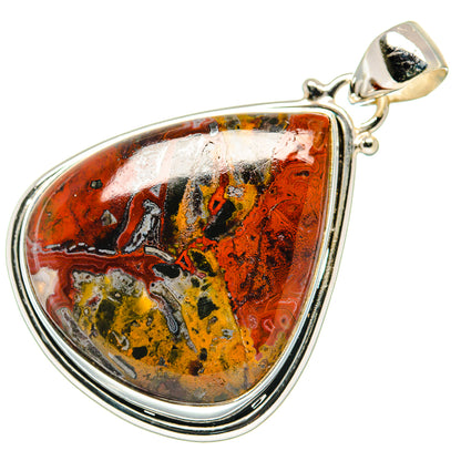 Moroccan Agate Pendants handcrafted by Ana Silver Co - PD20674