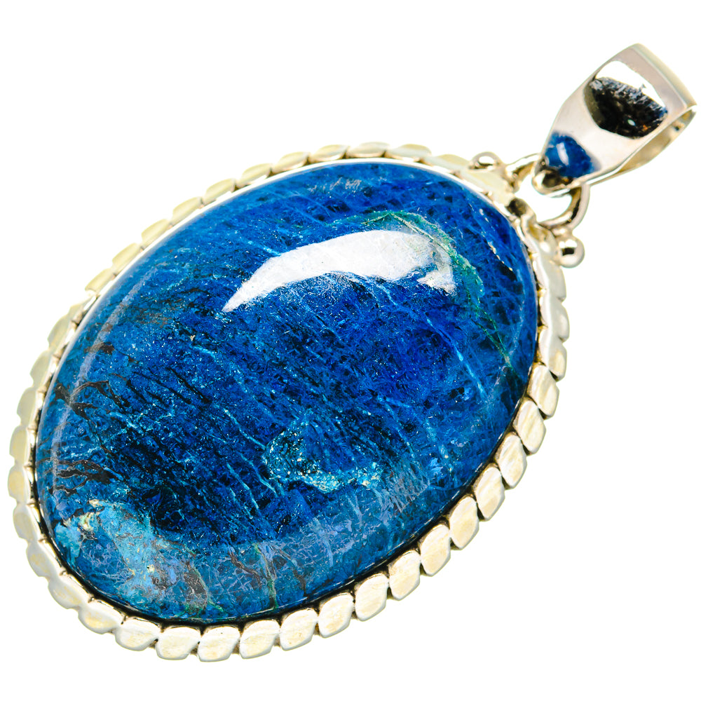 Azurite Pendants handcrafted by Ana Silver Co - PD20675