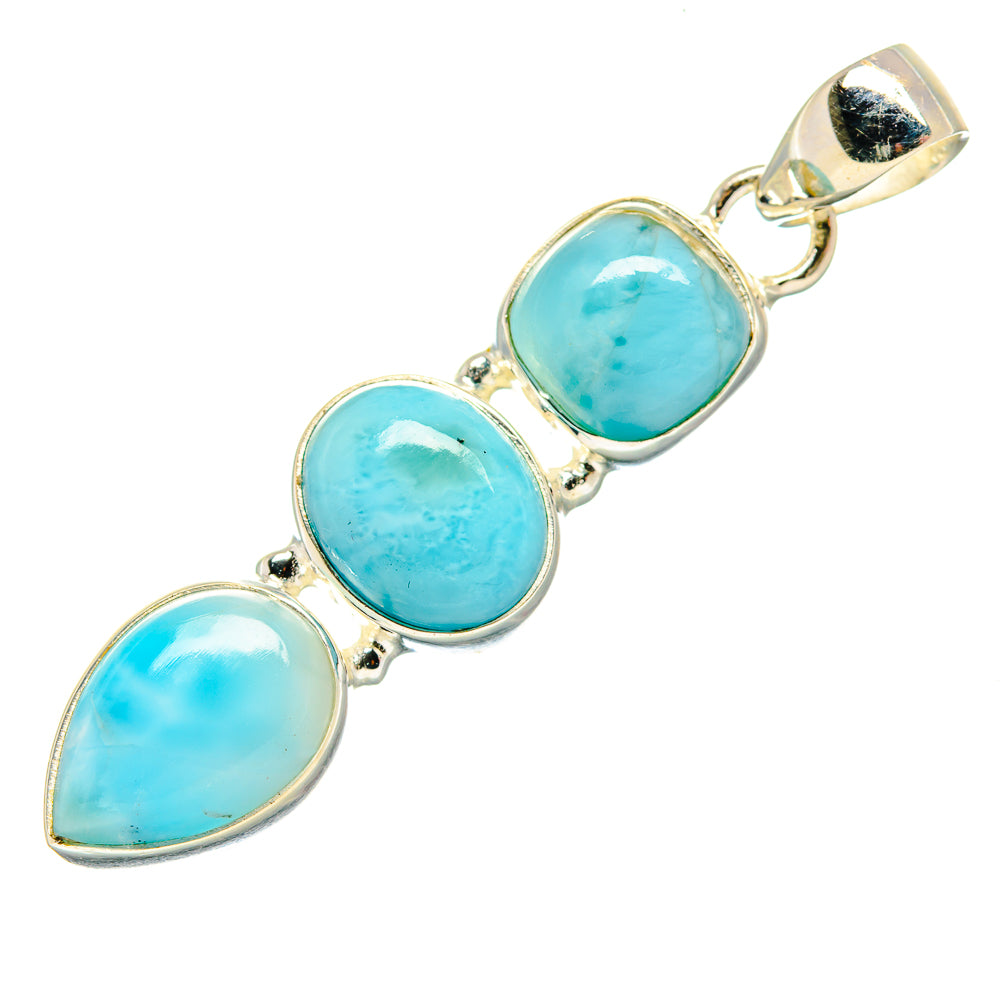 Larimar Pendants handcrafted by Ana Silver Co - PD20685