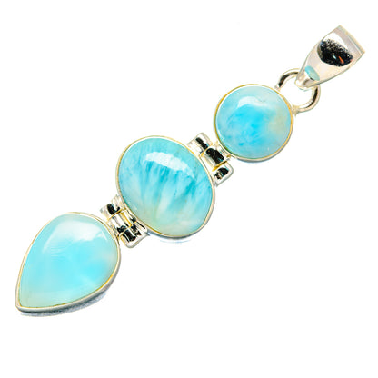 Larimar Pendants handcrafted by Ana Silver Co - PD20686