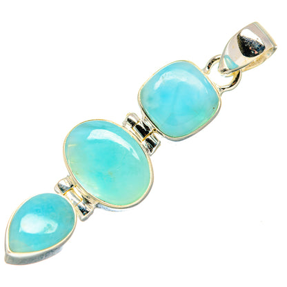 Larimar Pendants handcrafted by Ana Silver Co - PD20688