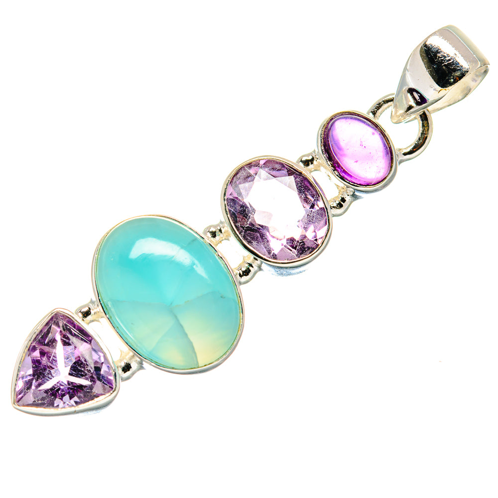 Larimar Pendants handcrafted by Ana Silver Co - PD20689