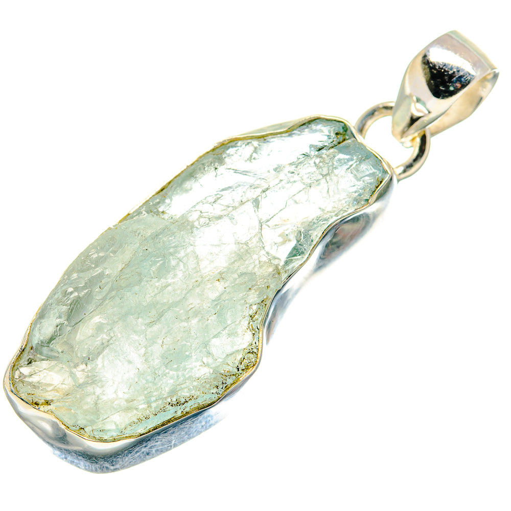 Aquamarine Pendants handcrafted by Ana Silver Co - PD20719