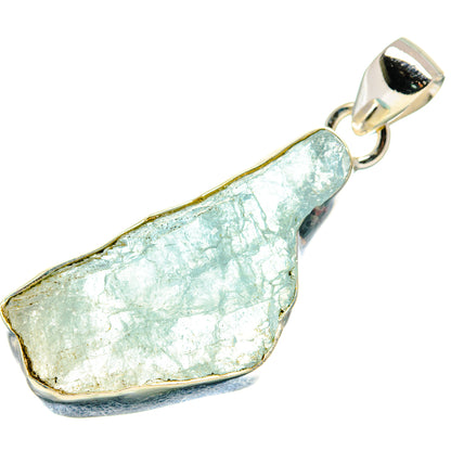 Aquamarine Pendants handcrafted by Ana Silver Co - PD20721