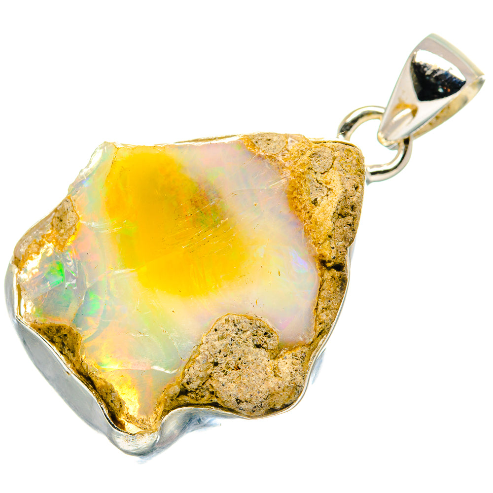 Ethiopian Opal Pendants handcrafted by Ana Silver Co - PD20729