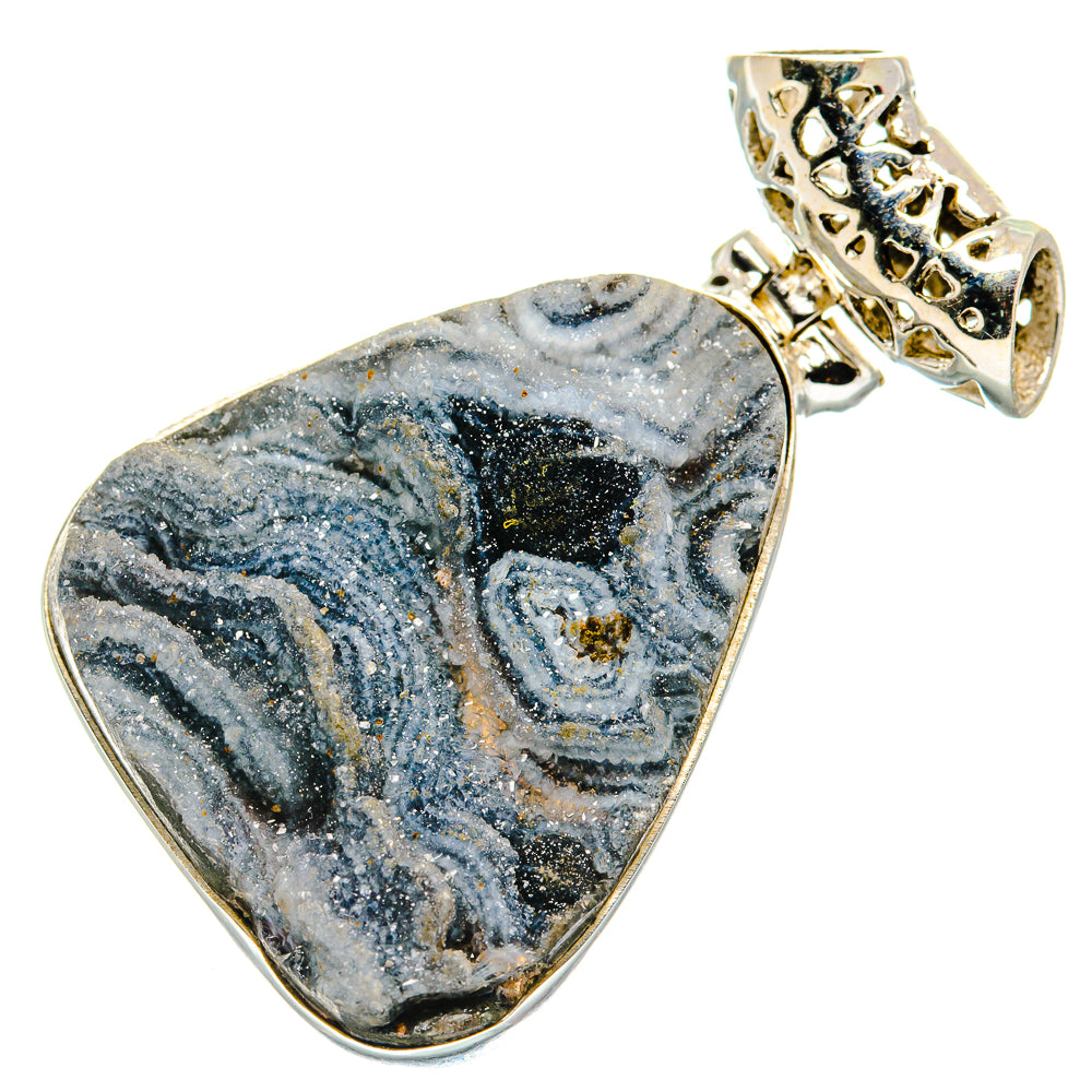 Desert Druzy Pendants handcrafted by Ana Silver Co - PD20731