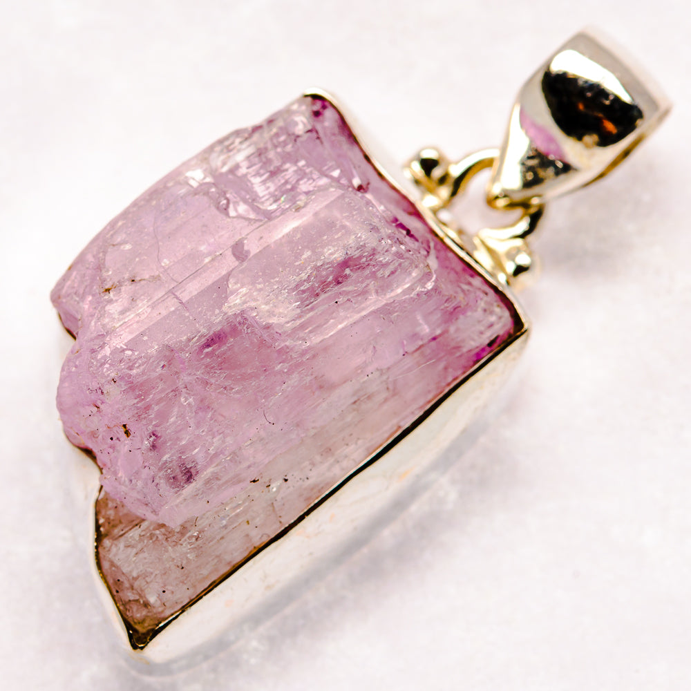 Kunzite Pendants handcrafted by Ana Silver Co - PD20763