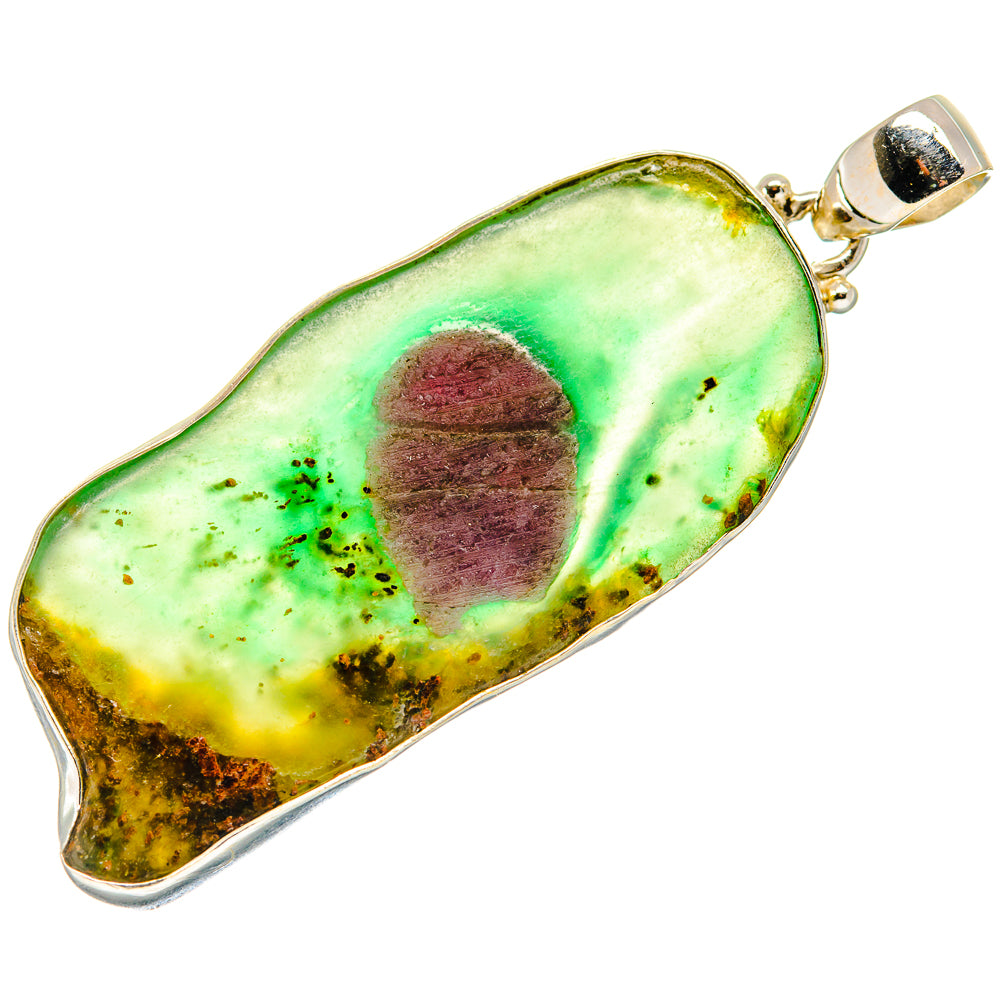 Ruby Fuchsite Pendants handcrafted by Ana Silver Co - PD20766