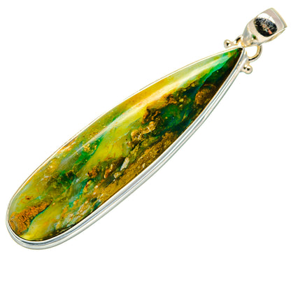 Peruvian Opal Pendants handcrafted by Ana Silver Co - PD20769