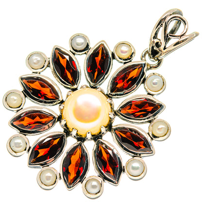 Garnet Pendants handcrafted by Ana Silver Co - PD20772