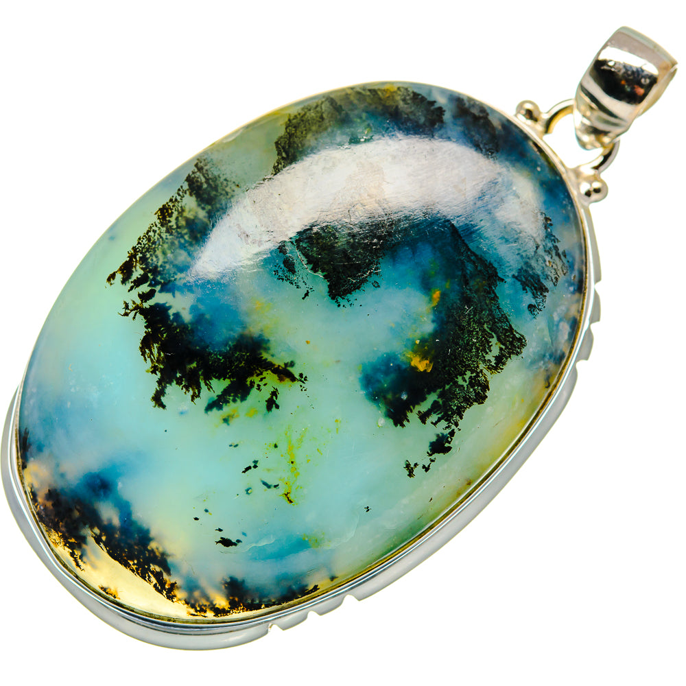 Peruvian Opal Pendants handcrafted by Ana Silver Co - PD20777