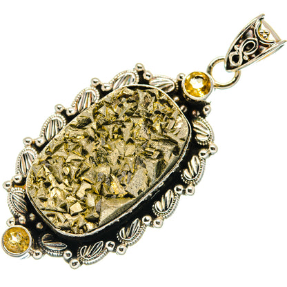 Pyrite Pendants handcrafted by Ana Silver Co - PD20779