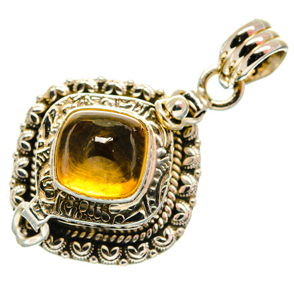 Citrine Pendants handcrafted by Ana Silver Co - PD20788