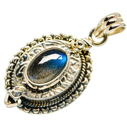 Labradorite Pendants handcrafted by Ana Silver Co - PD20791