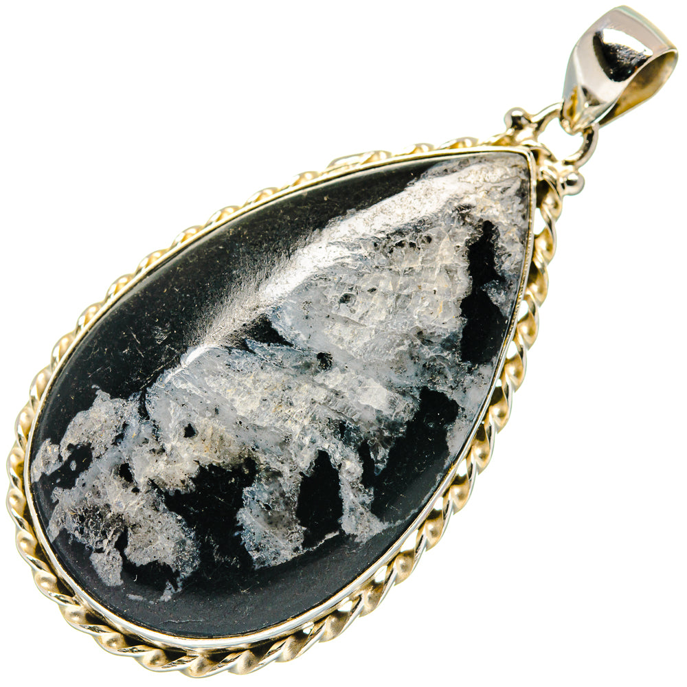Pinolith Jasper Pendants handcrafted by Ana Silver Co - PD20815 - Photo 2