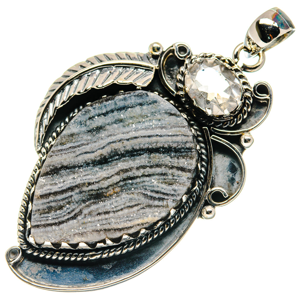 Desert Druzy Pendants handcrafted by Ana Silver Co - PD20822