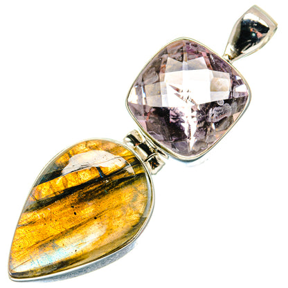 Labradorite Pendants handcrafted by Ana Silver Co - PD20827