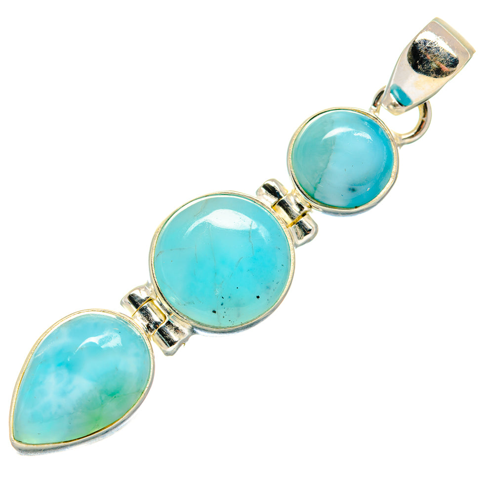 Larimar Pendants handcrafted by Ana Silver Co - PD20830