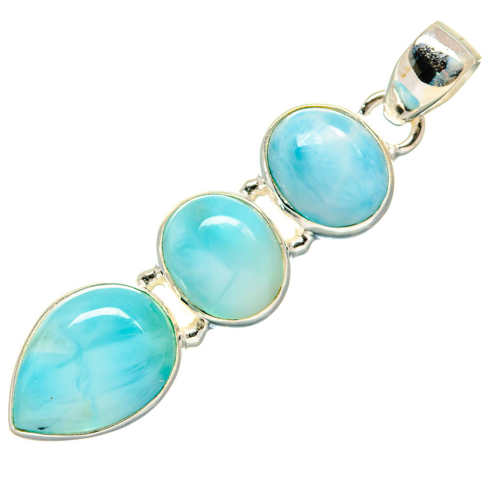 Larimar Pendants handcrafted by Ana Silver Co - PD20831
