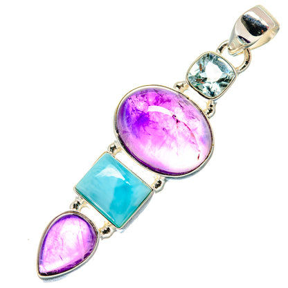 Amethyst Pendants handcrafted by Ana Silver Co - PD20841