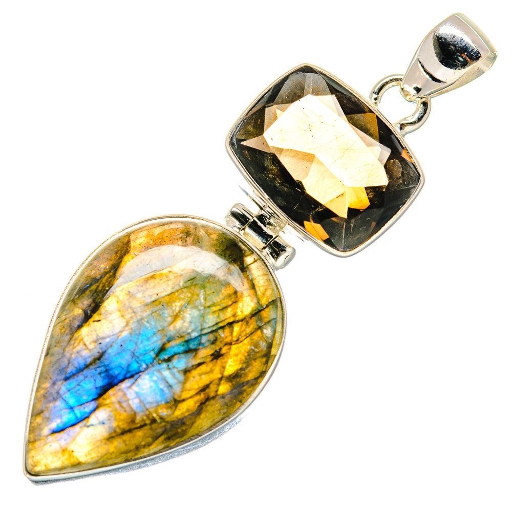 Labradorite Pendants handcrafted by Ana Silver Co - PD20868