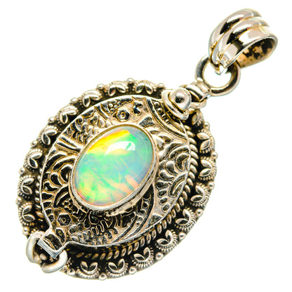 Ethiopian Opal Pendants handcrafted by Ana Silver Co - PD20878