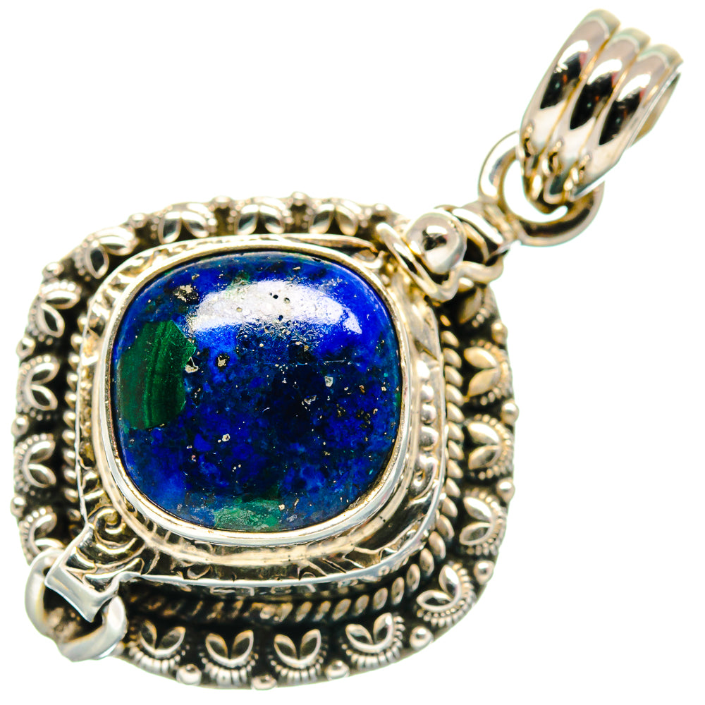 Azurite Pendants handcrafted by Ana Silver Co - PD20884